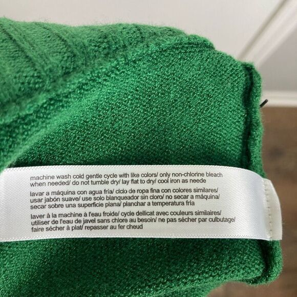 ELOQUII Women's Plus Size Knitted Sweater Pencil Skirt Emerald Green sz 14/16 - Picture 7 of 8